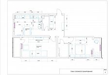 Капитальный ремонт 2-х к квартиры 69 м2 по ул.Рождественская набережная
